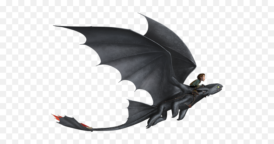 Hiccup And Toothless - Train Your Dragon Toothless Flying Emoji,Toothless Png