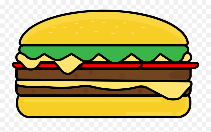 Png Clipart - Easy Mcdonalds Burger Drawing Emoji,Fries Clipart