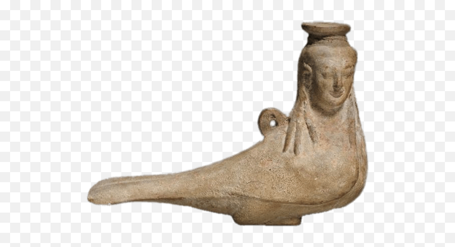 Small Statue Of Greek Siren Transparent - Artifact Emoji,Siren Png
