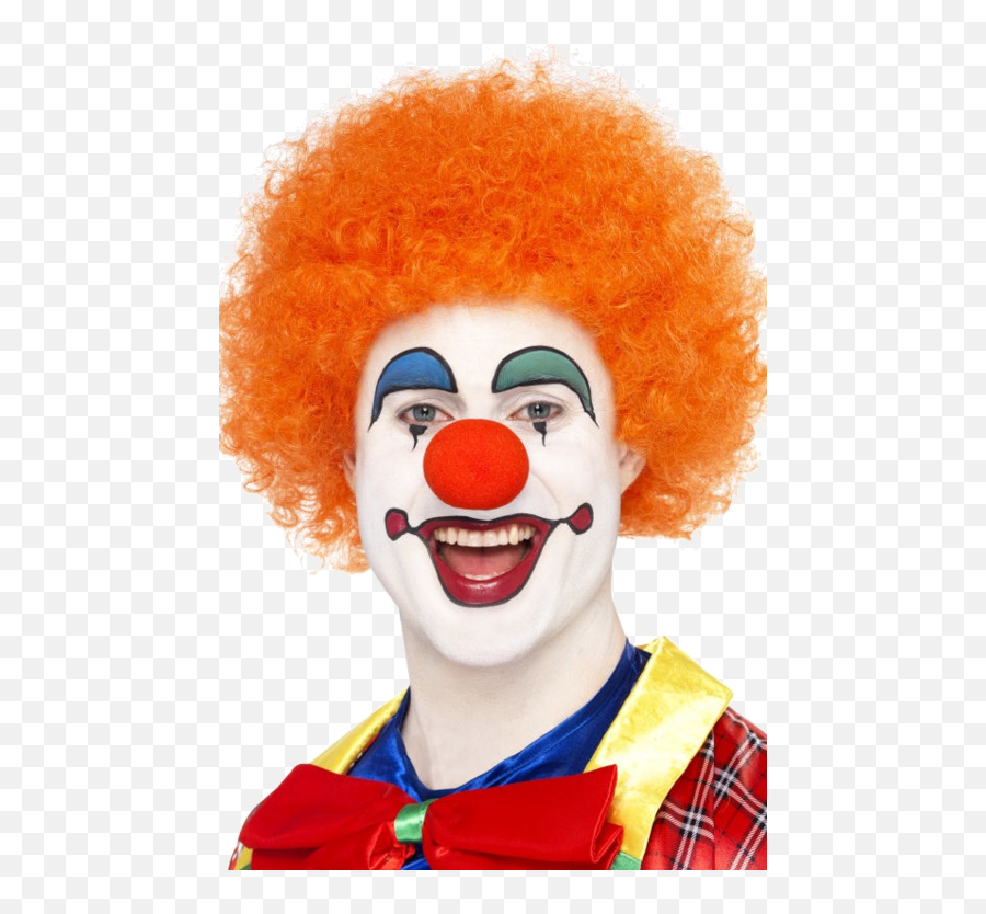 Clown Wig Uk - Orange Clown Wig Emoji,Clown Wig Png
