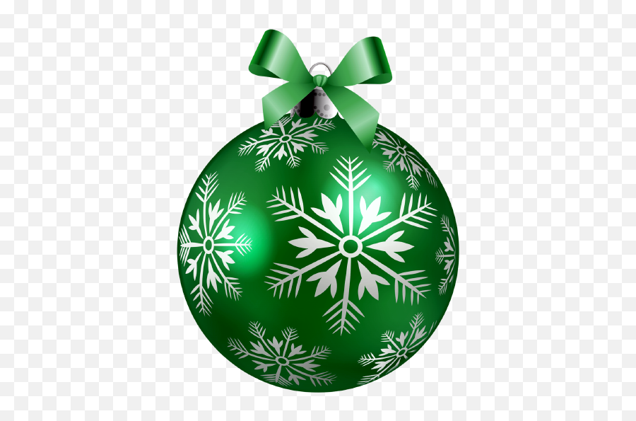 Decoration Tree Ornament Christmas Day Free Transparent - Green Christmas Balls Png Emoji,Christmas Ornament Clipart