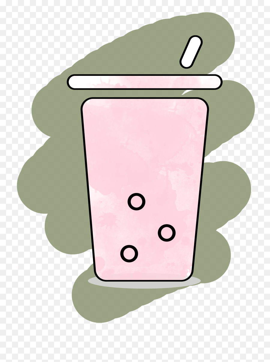 Transparent Milk Tea Clipart - Transparent Background Milktea Clipart Emoji,Tea Clipart