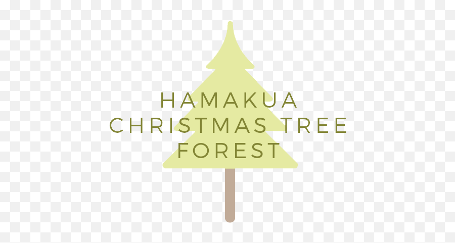 Christmas Tree Farm In Hawaii Emoji,Christmas Tree Logo