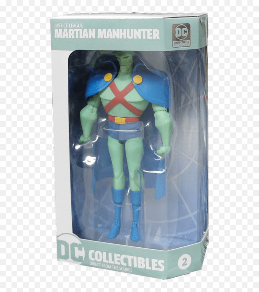Dc Collectibles - Justice League Animated Series Martian Manhunter 6 Action Figure Emoji,Martian Manhunter Logo