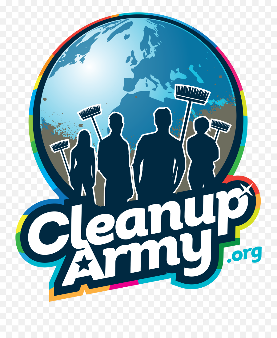 Cleanuparmy No More Trash In Public Spaces And Nature Emoji,Nothing More Logo