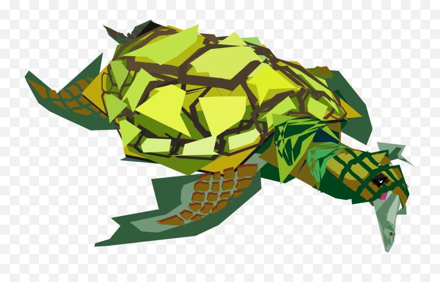 Hawaiian Sea Turtle Clipart Free The - Pawikan Vector Emoji,Turtle Clipart