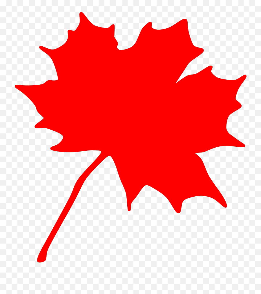 Canadian Maple Leaf Clip Art - Red Maple Leaf Clipart Png Red Maple Leaf Clipart Png Emoji,Leaf Clipart