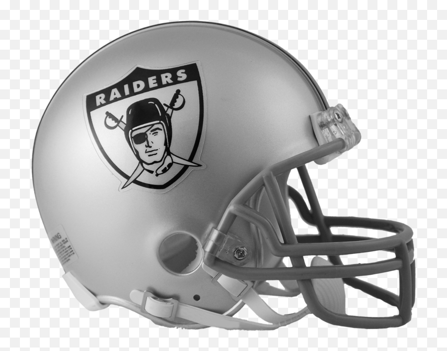 Download Hd Oakland Raiders Vsr4 Mini Throwback Helmet Emoji,Oakland Raider Logo Images