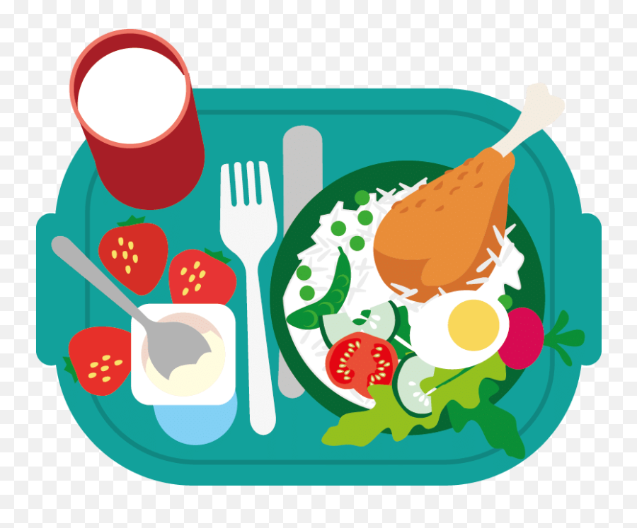 Download School Lunch Png Jpg Transparent Download - Healthy Healthy Food Clipart Png Emoji,Healthy Food Clipart