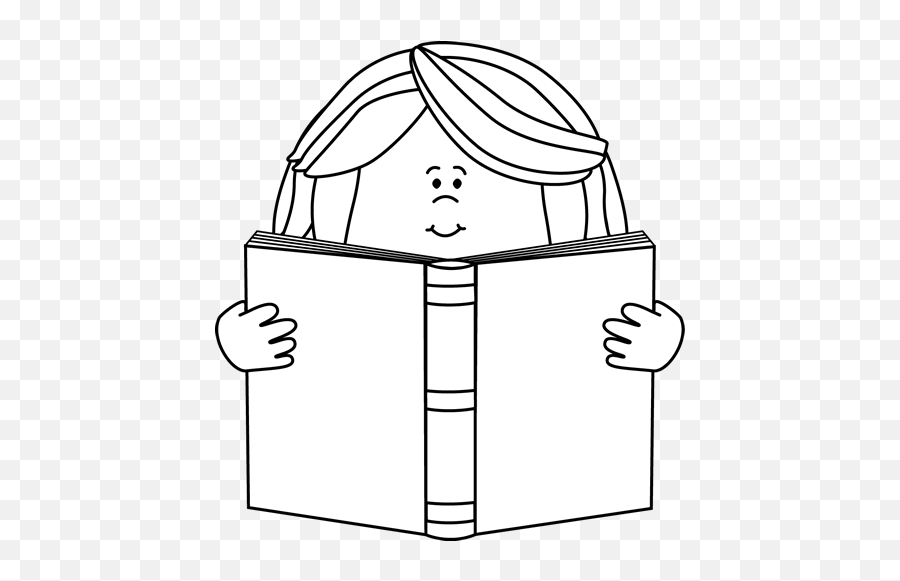 Reading Clip Art - Reading Images Line Art Books Outline Emoji,Book Clipart