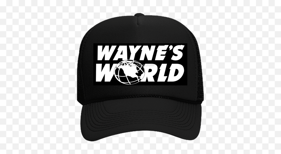 Waynes World Neon Trucker Hat - Unisex Emoji,Waynes World Logo