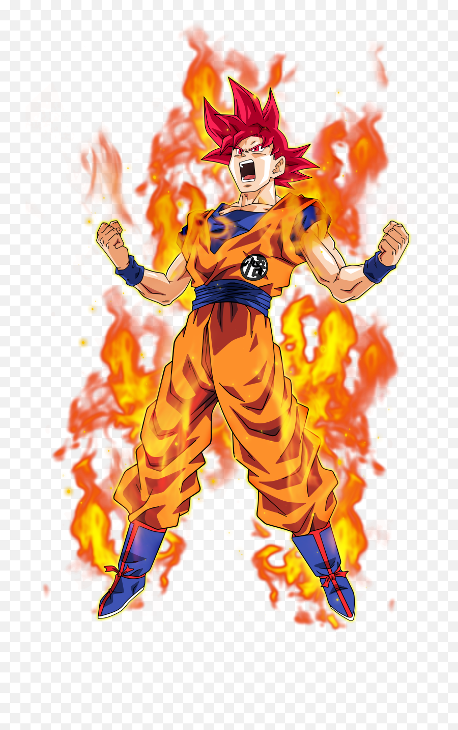 Goku Super Saiyan 50000 - Goku Super Saiyan God Emoji,Super Saiyan Png