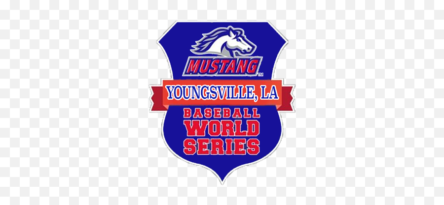 Pony Mustang World Series U003e Home - Pony Baseball Emoji,World Series Logo