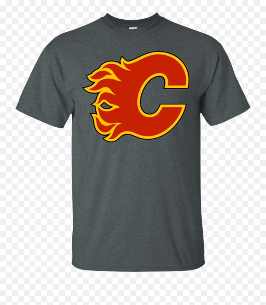 Download Hd Calgary Flames Logo Menu0027s T - Shirt Spiderman Teacher Appreciation T Shirt Designs Emoji,Flames Logo