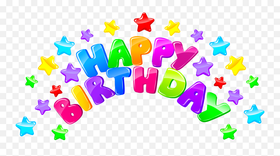 Free Happy Birthday Cliparts Download - Transparent Transparent Background Happy Birthday Banner Png Emoji,Birthday Clipart