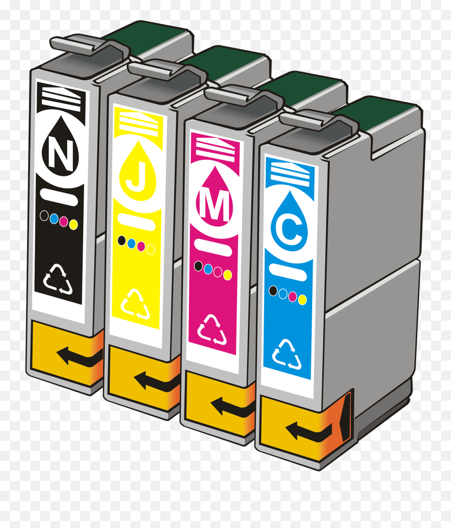 Ink Cartridge Ink Printer Ink Cartridges - Ink Cartridge No Background Emoji,Printing On Transparent