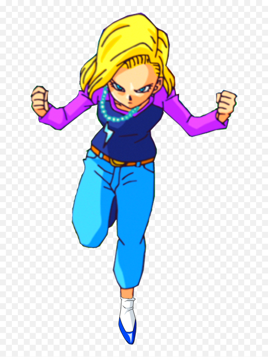 Renders Backgrounds Logos Android 18 Super - Androide 18 Dragon Ball Super Png Emoji,Android 18 Png
