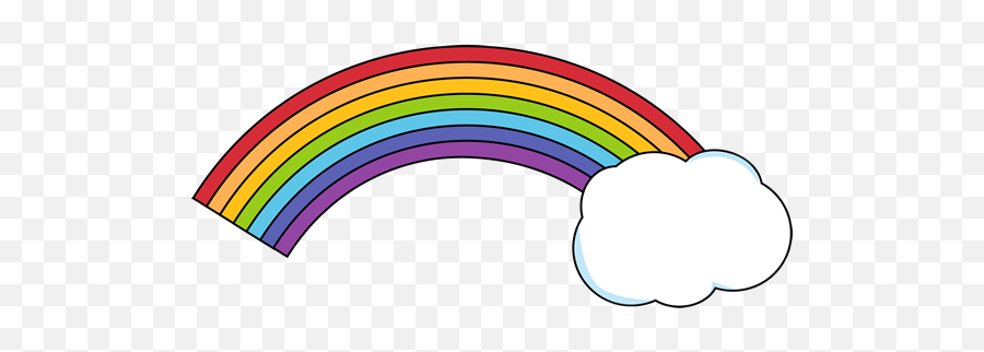 Free Rainbow Cliparts Download Free - Cloud Rainbow Clip Art Emoji,Rainbow Clipart