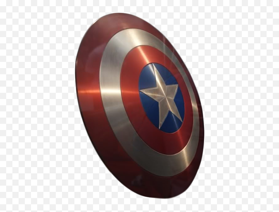 Captain America Shield Weapon - Captain America Shield Side View Png Emoji,Captain America Shield Png