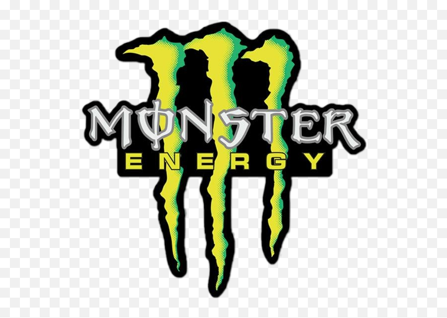 Monster Energetic Drink Logo Sticker By Jcribeiro - Png Monster Logo Small Emoji,Monster Drink Logo