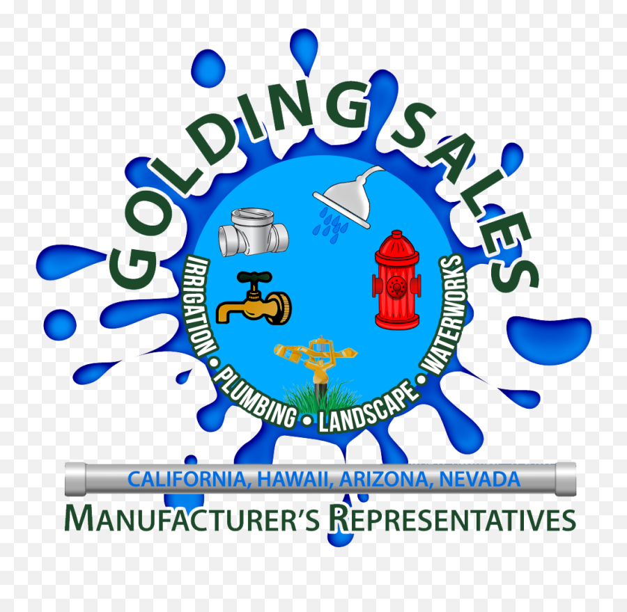 Golding Sales Irrigation Plumbing - Marketing Emoji,Sales Logo