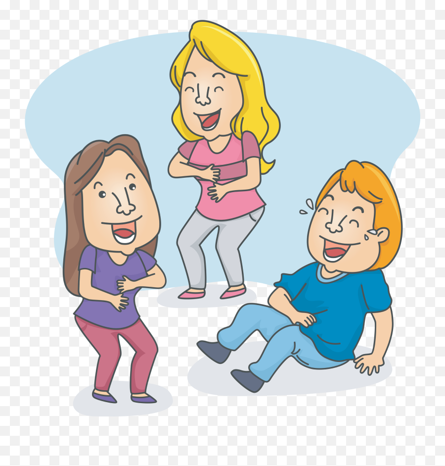 Picture - Kids Laughing Clipart Png Emoji,Laughing Clipart