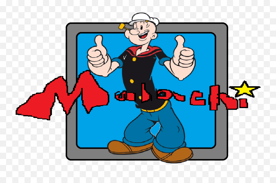 The Malachi Channel Logo Popeye Clipart - Playing Games Emoji,Popeye Logo