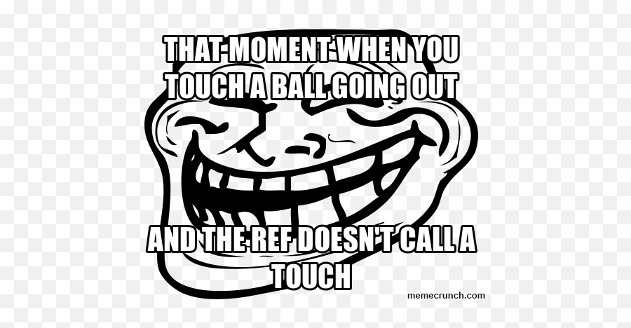 Download Troll Face Meme On All The Rage Faces - Troll Face Emoji,Troll Faces Png