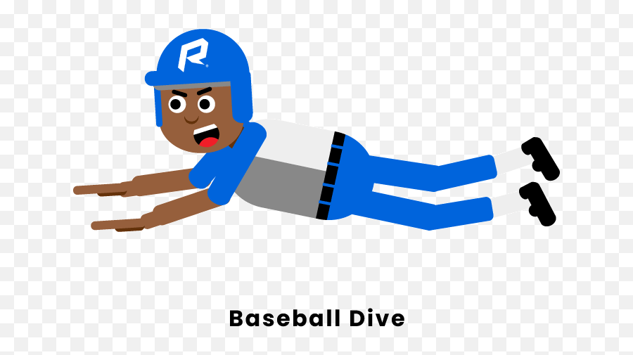 Baseball Sliding And Diving Rules Emoji,Steal Clipart