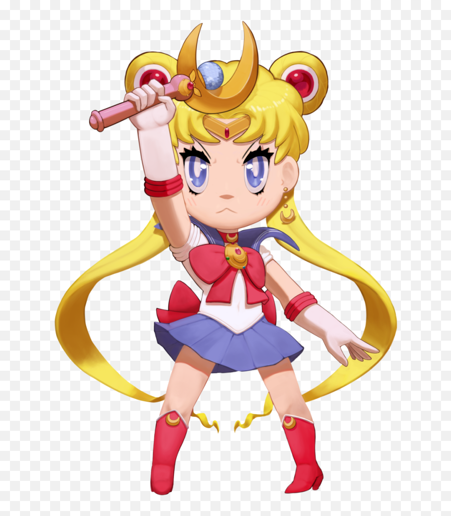 Sailor Moon Logo Png - Sailor Moon Chibi Png Emoji,Sailor Moon Logo