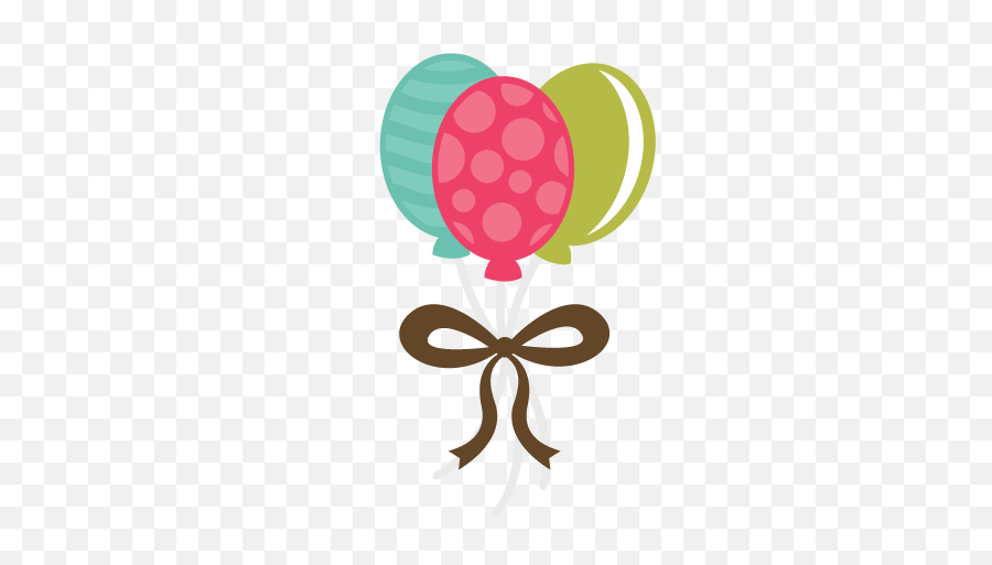Birthday Balloons Transparent - Clipart Best Cute Balloons Clipart Png Emoji,Birthday Balloons Clipart