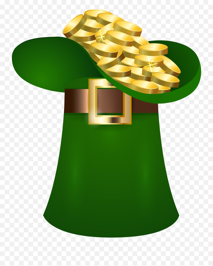 St Patricku0027s Day Hat With Coins Transparent Image Clipart Emoji,St. Patrick's Day Clipart