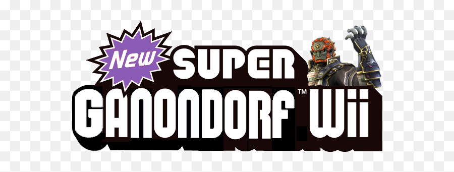 New Super Ganondorf Wii - General Wii U Hacking Smw Central New Super Mario Bros Wii Emoji,Wii U Logo