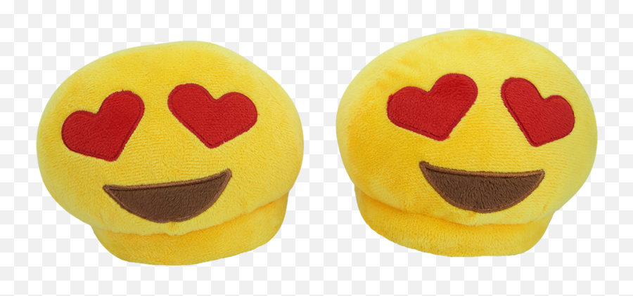 Heart Eyes Emoji Slipper - Papuci De Casa Cu Emoji Alien,Heart Eyes Emoji Png