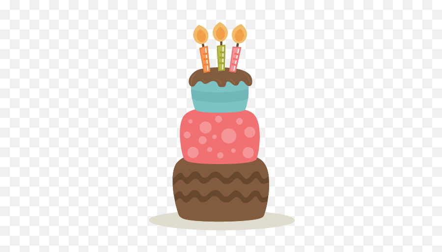 Pin On Svg Files - Birthday Cake Png Cute Emoji,Birthday Cake Clipart