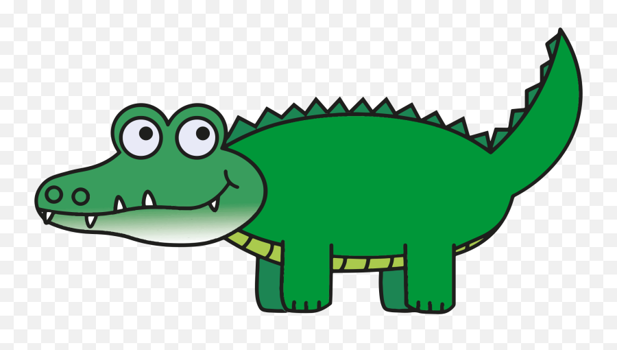 Alligator Clipart - Animada Imágenes De Cocodrilos Emoji,Alligator Clipart