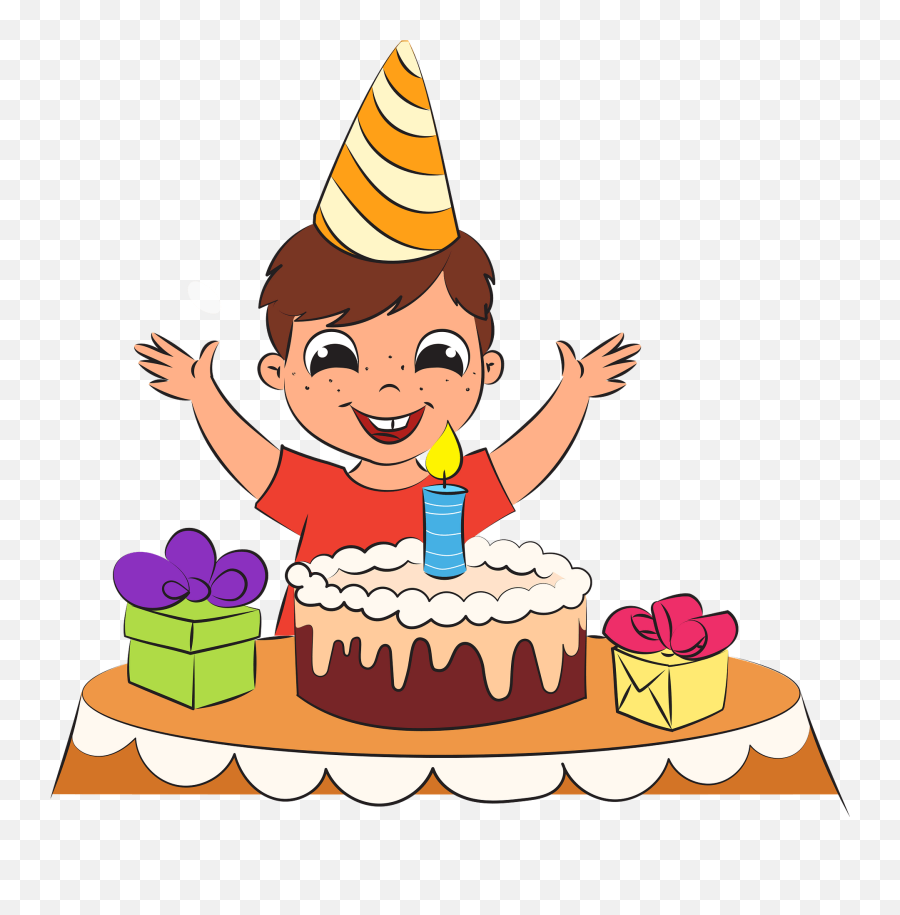 Boys Birthday Clipart - Birthday Clipart Emoji,Birthday Clipart