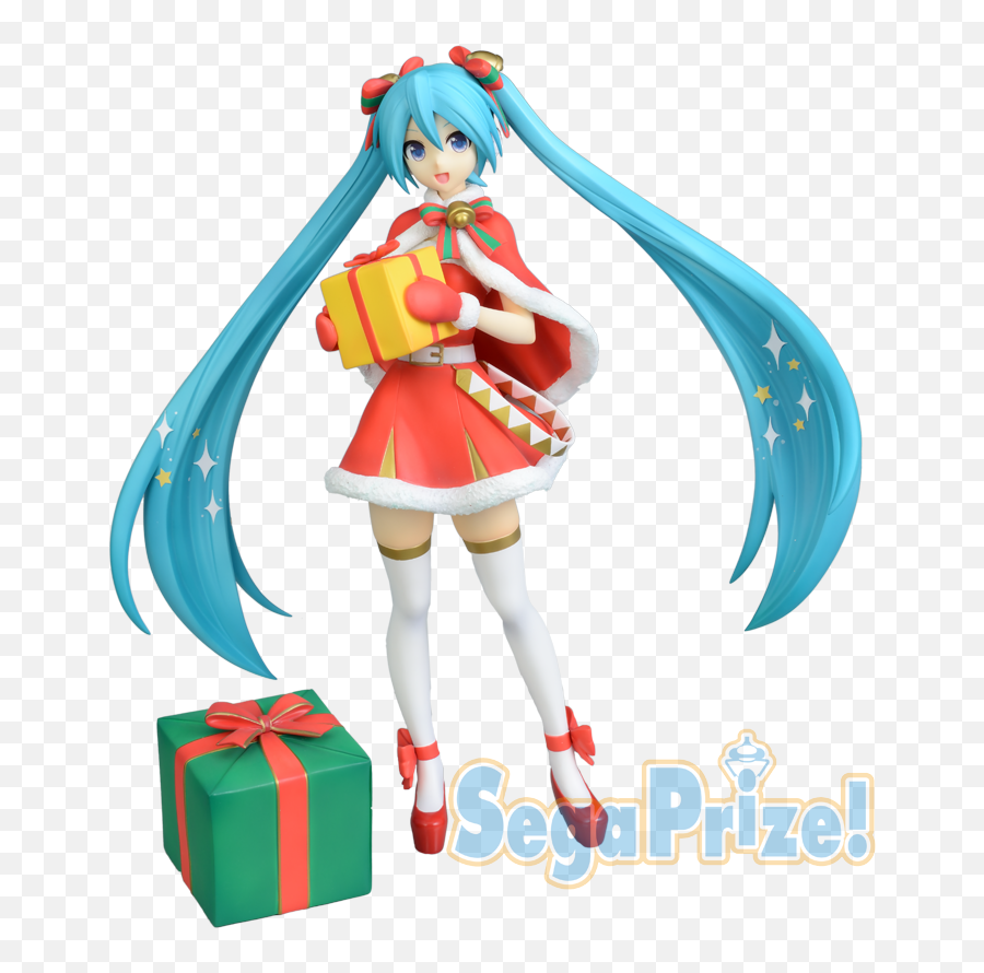 Spm Figure Hatsune Miku Christmas 2019 - 2018 Christmas Miku Figure Emoji,Hatsune Miku Logo