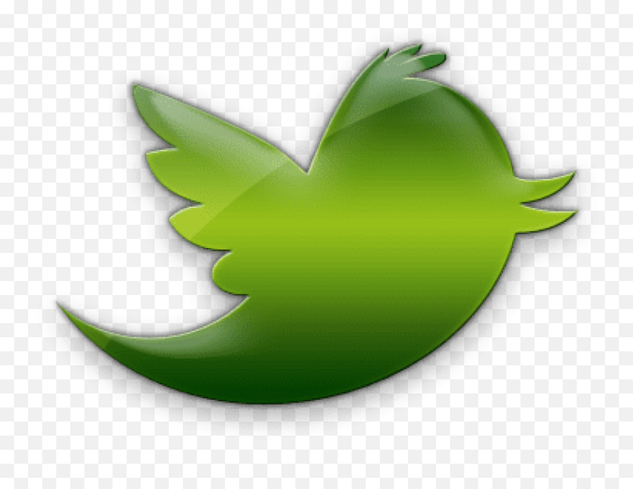 Twitter Logo Green Png Png - Twitter Logo Green Transparent Background Emoji,Twitter Bird Logo
