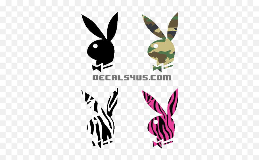 Download Hd Playboy Bunny Car Sticker - Playboy Vip 24h Philipp Plein Play Boy Emoji,Playboy Bunny Logo Png