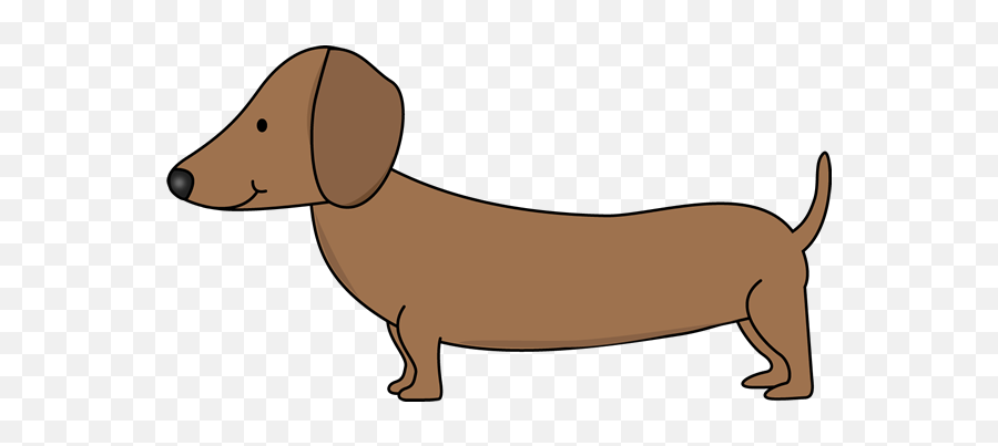 Weenie Dog Clip Art Png Image With No - Transparent Cartoon Sausage Dog Emoji,Dog Clipart Transparent Background
