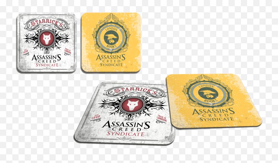 Assassins Creed Syndicate Logo - Acthemed Coasters Png Solid Emoji,Assassin's Creed Syndicate Logo