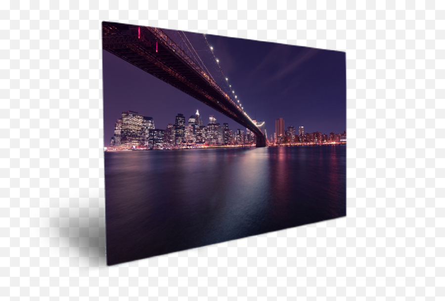 Water Horizon Light Brooklyn Bridge - Cityscape Emoji,Brooklyn Bridge Png