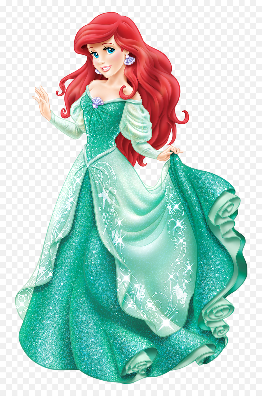 Download Mulan Ariel Belle Fairytale Princess Princess Fa - Ariel Princesa Disney Png Emoji,Belle Png