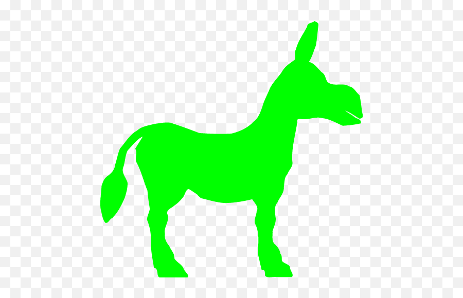 Lime Donkey Icon - Free Lime Animal Icons Emoji,Lime Clipart Black And White