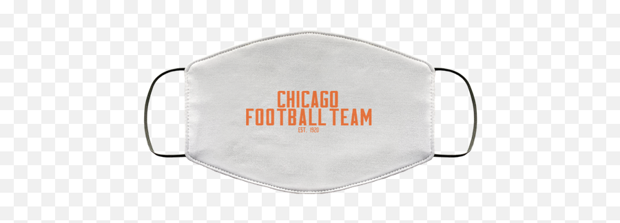 Chicago Football Team Est 1920 Face Mask Sports World Emoji,Chicago Sports Teams Logo