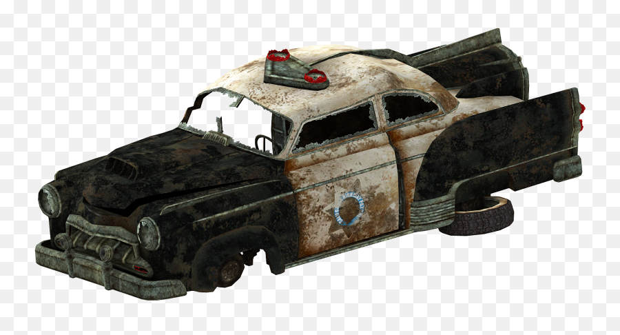 Highway Patrol Car Fallout Wiki Fandom - Old Toy Car Png Emoji,Cars Png