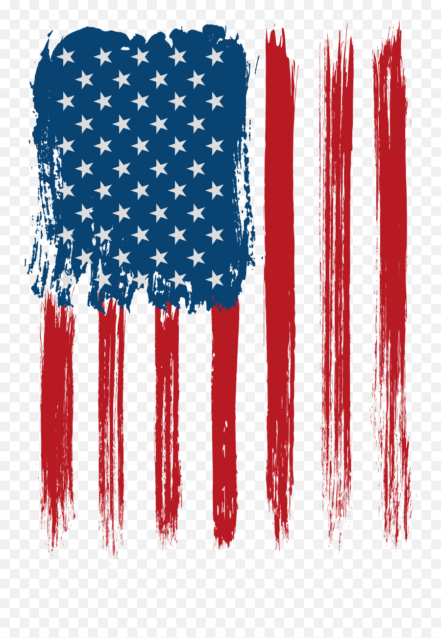 Usa Flag Decoration Transparent Clip - Transparent Flag Clip Art Emoji,American Flag Clipart