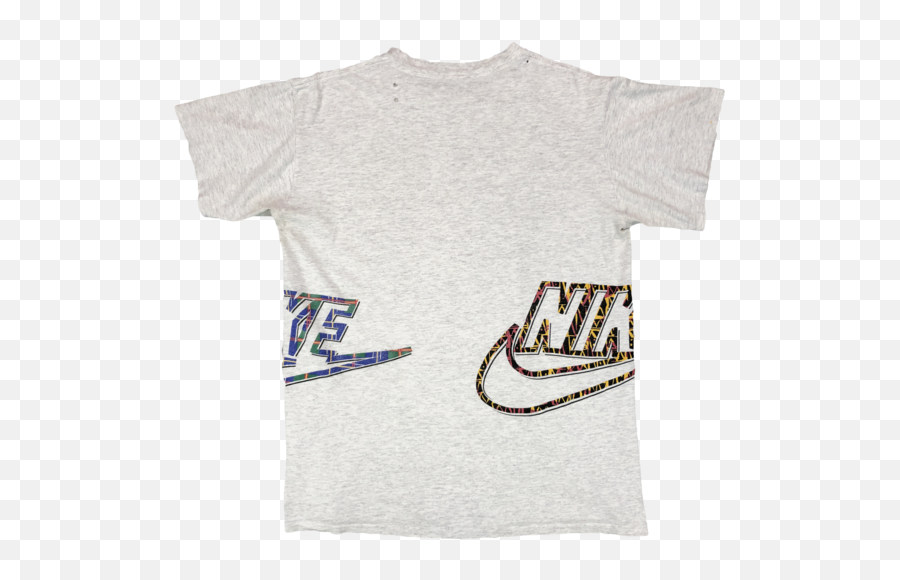 Download Hd Vintage 90s Nike Logos Tee - Boat Transparent Short Sleeve Emoji,90s Logos