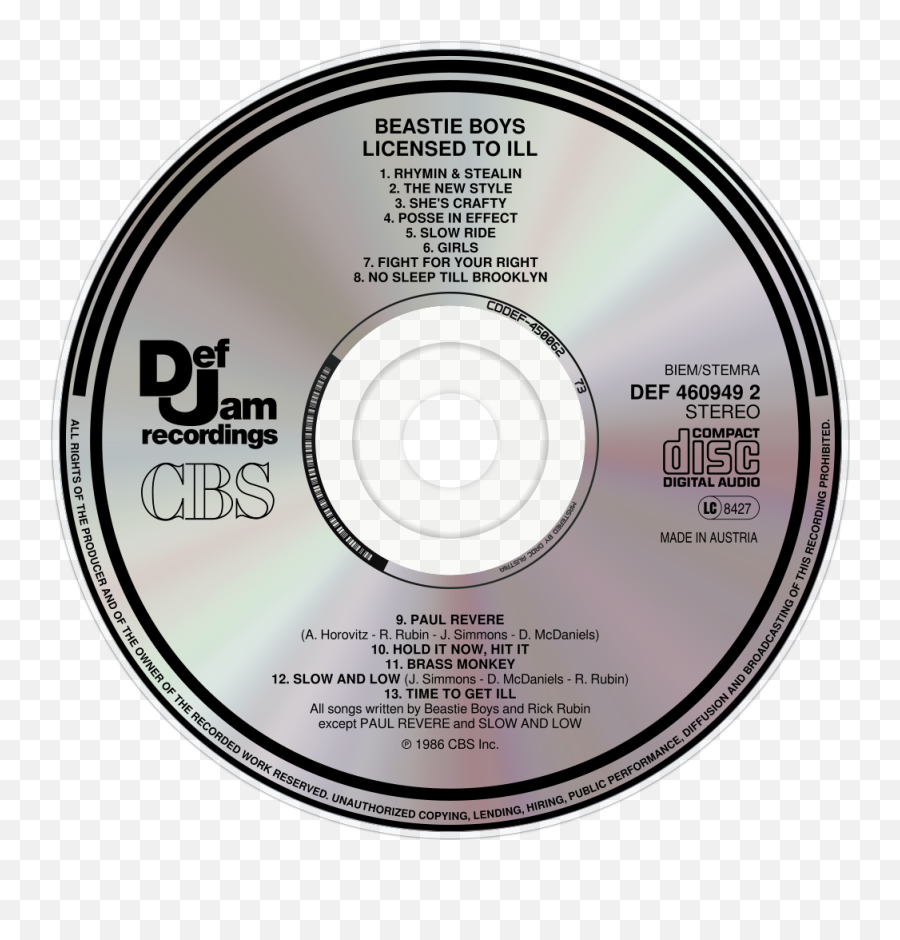 Def Jam Logo Hooded Png Image With No - Beastie Boys Licensed To Ill Cd Emoji,Beastie Boys Logo